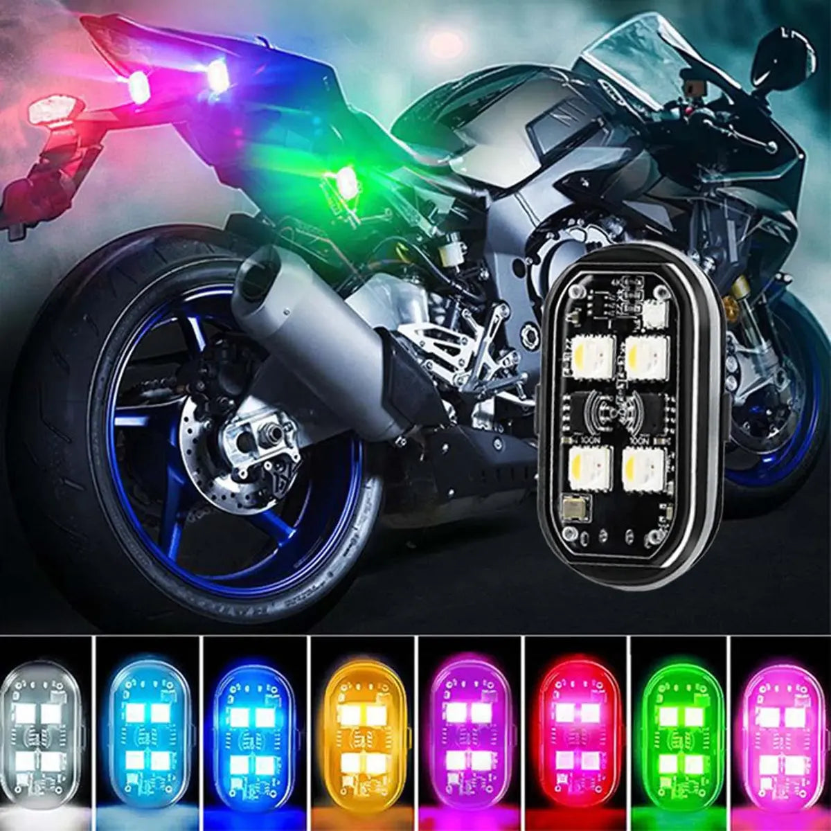 Luces LED tuning inalámbricas