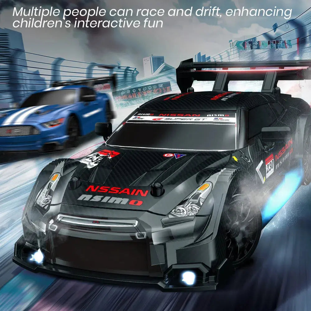 Autos Drift escala 1:24 con bateria recargable y control remoto